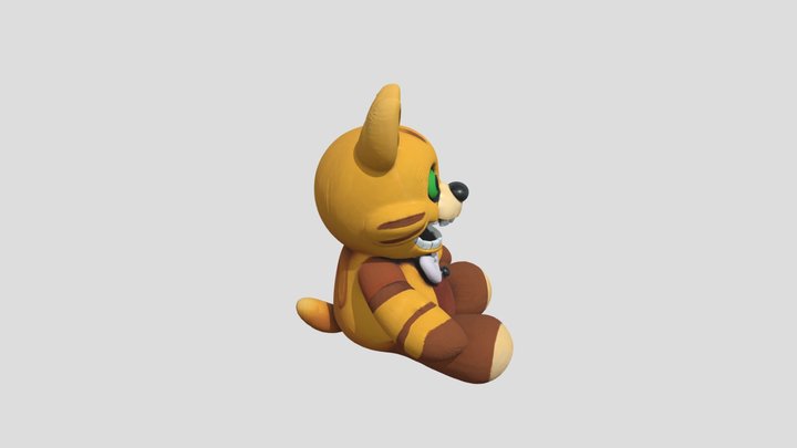 Cat Plush 3D Model