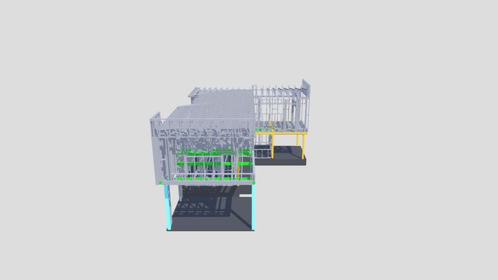 창원 신감리 골조모델04 3D Model