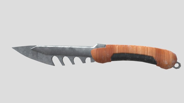 Dusty Knife 3D Model