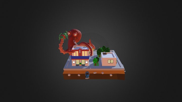 Octopus 3D Model