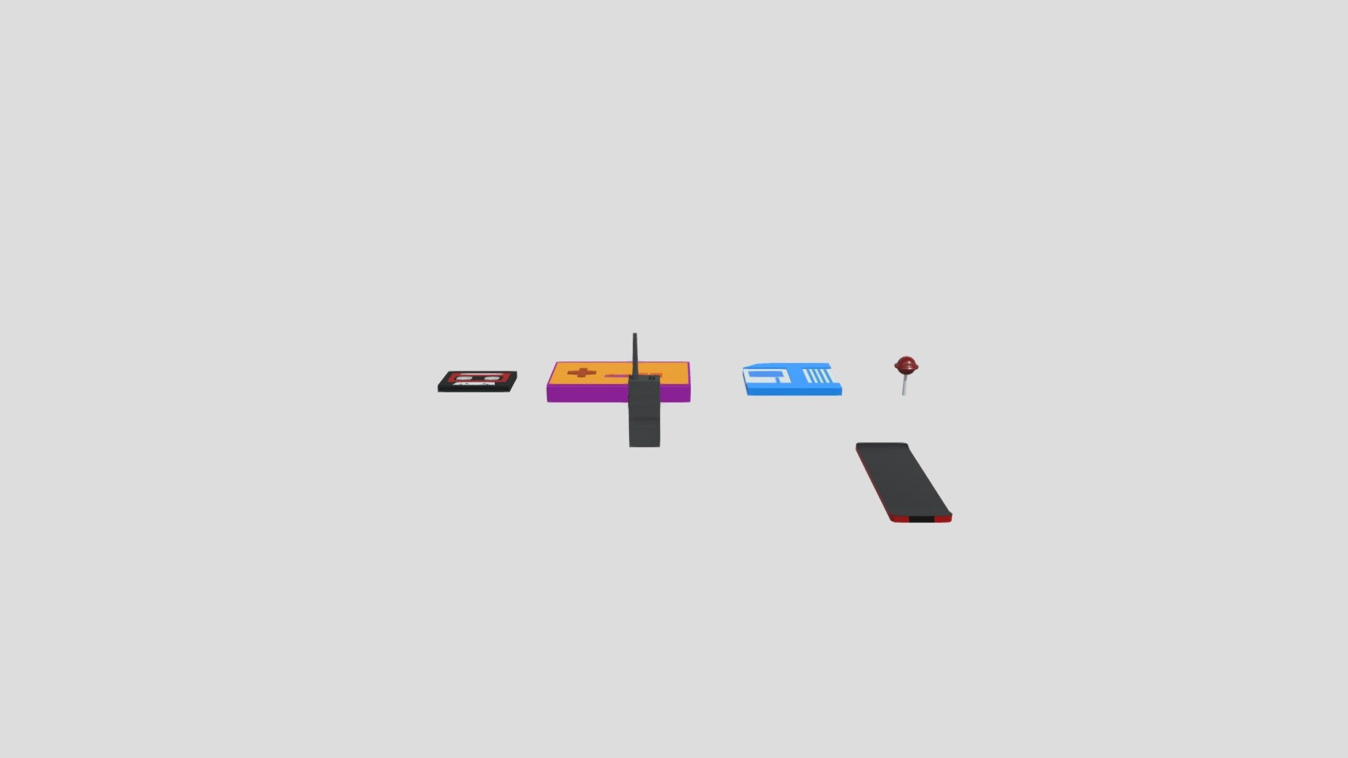 Six 80s Props