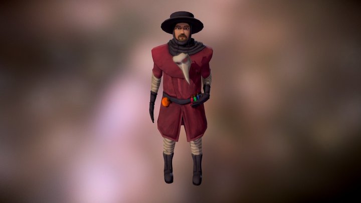 Character Sketchfab 3D Model
