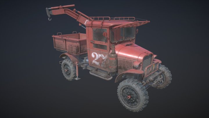 GAZ CT-1 3D Model