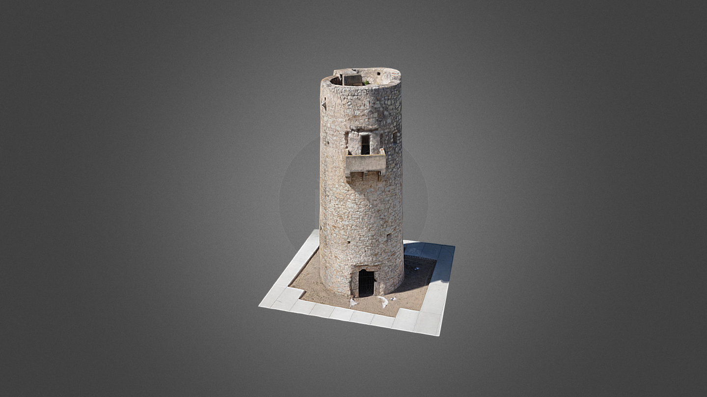 Torre de la Vall (Tavernes de Valdigna-Valencia) — Sketchfab embed 3D viewer