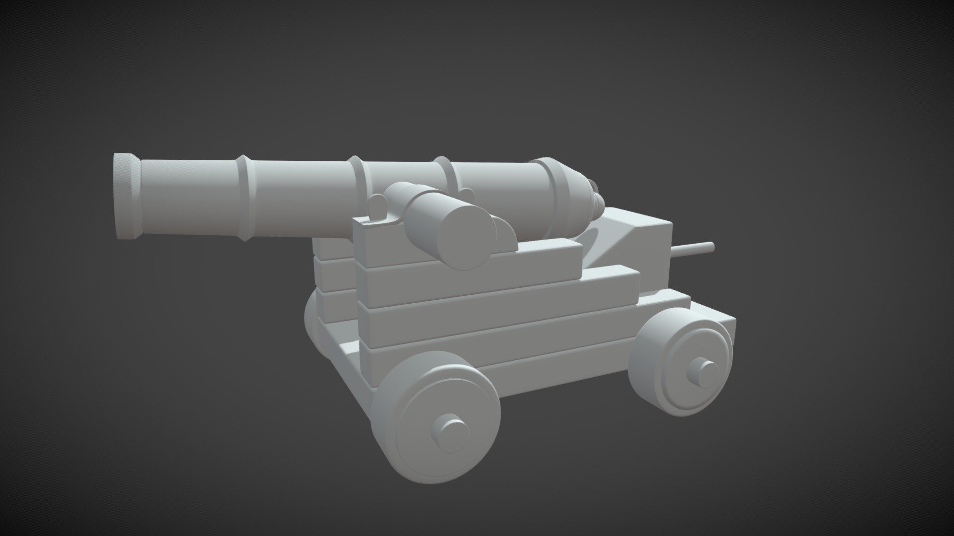 Rosario_Frank_Cannon High Poly