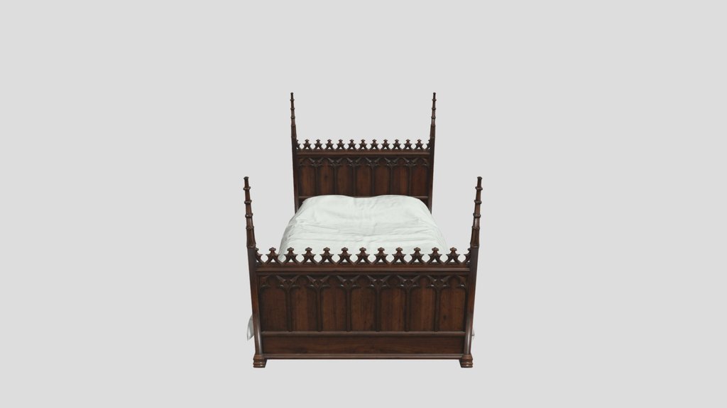 Gothic Bed 01