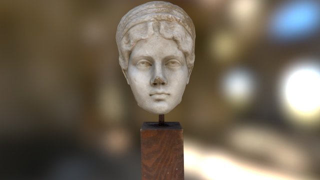 Roman Head 3D Model