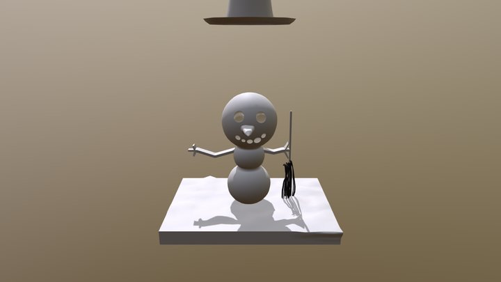 snowman model 3D Model