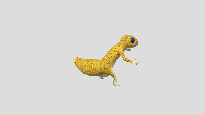 Leopard Hunter 3D Model