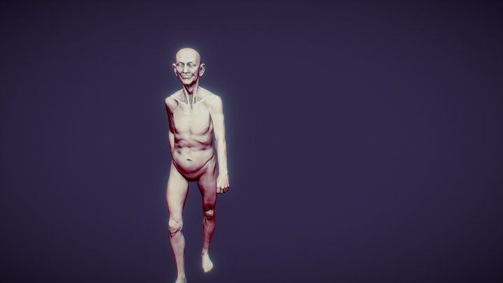 Oldman Decimate 3D Model