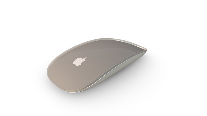 Apple_ Magic_ Mouse 3D Model