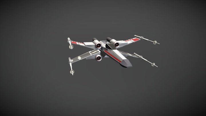 X-Wing 3D Model