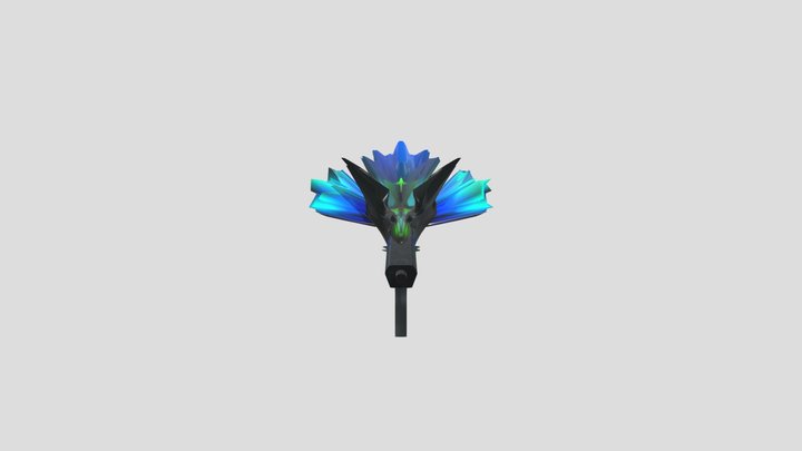 Creature Weapon V2 3D Model
