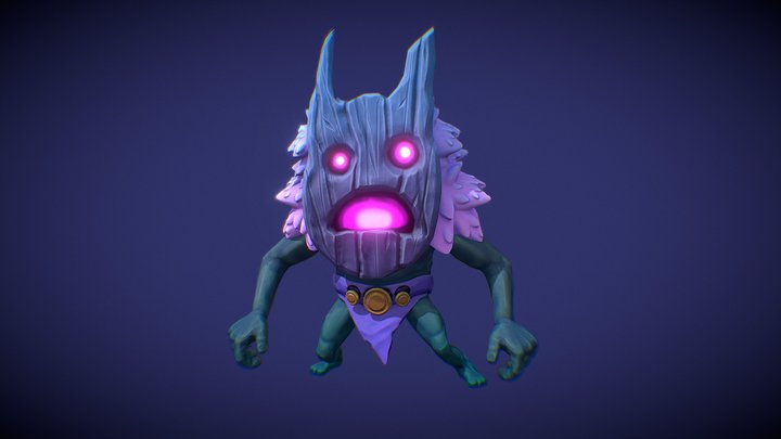 Servant of Spirits 3D Model