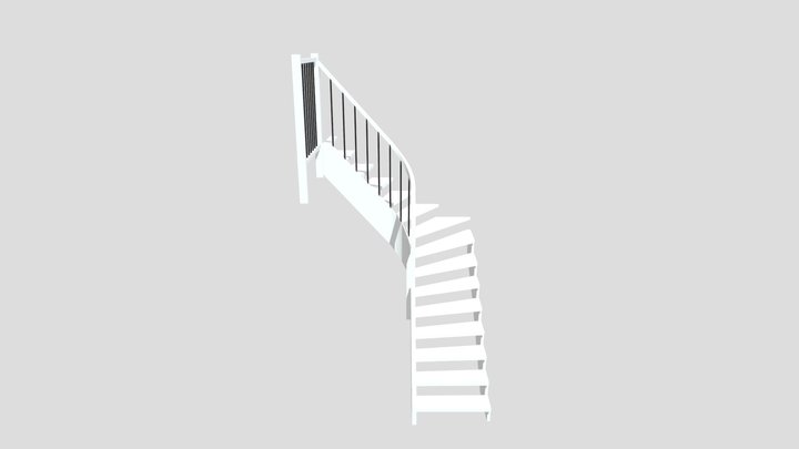 Rendu Escalier V2 3D Model