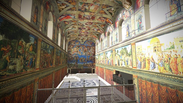 Sistine Chapel 3D Model