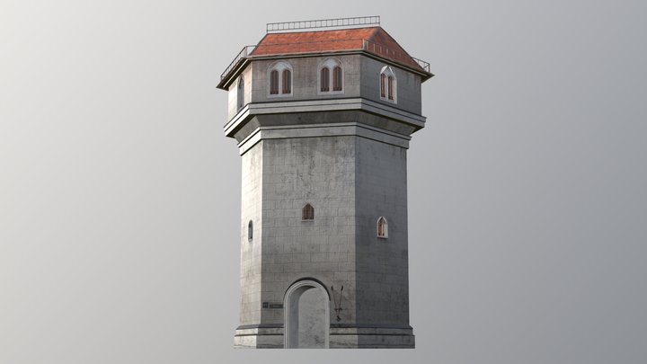 Medieval Fantasy House 11 3D Model
