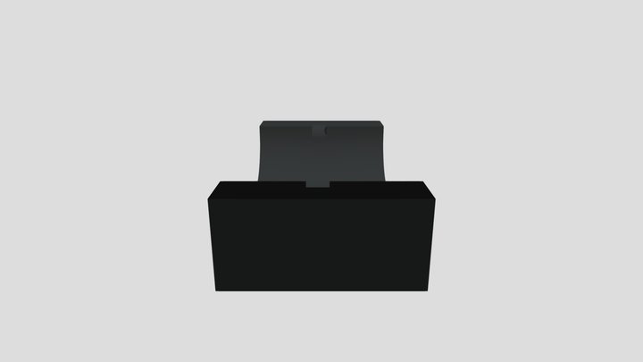 Skateboard Half Pipe 3D Model