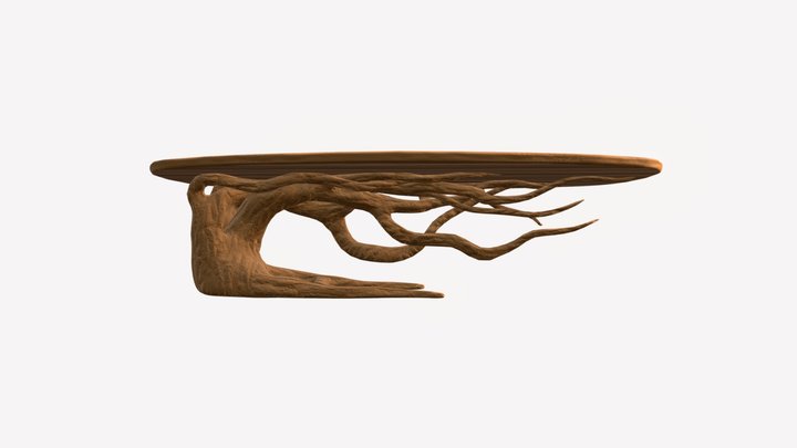 Tree Table (MP) 3D Model