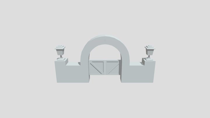 MainGate 3D Model