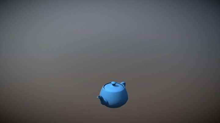 Simple teapot animation 3D Model