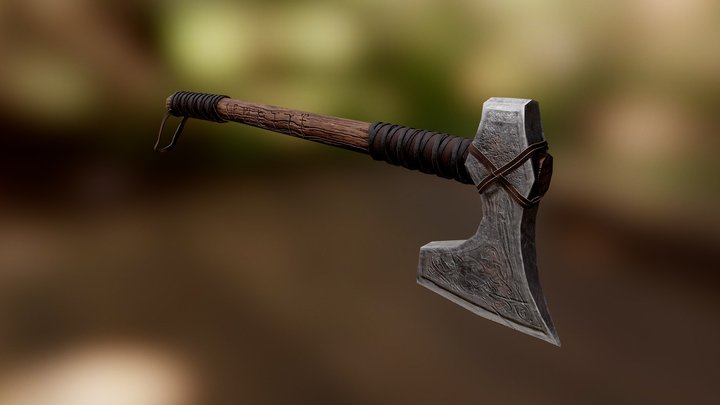 axe – Modelo 3D gratuito STL