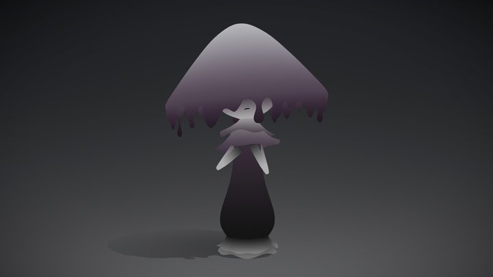 Gloom Shroom 3D Model