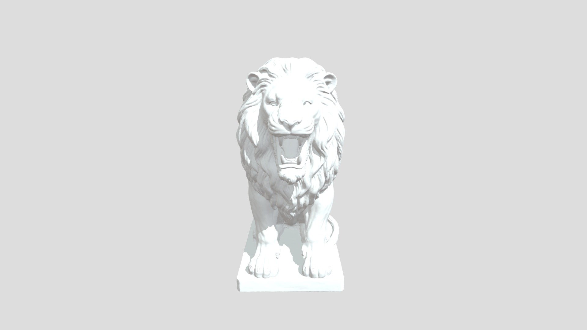 Majestic Roar - 3D model by gouravsharma3d [0788f75] - Sketchfab