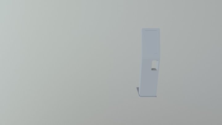 Slim 140cm 3d 2x10 3D Model