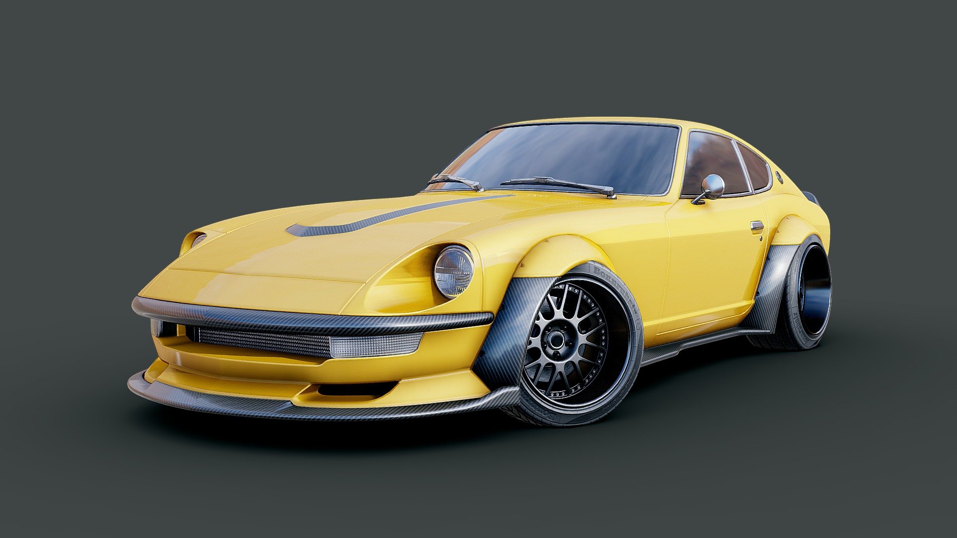 FREE] Datsun 280Z - Download Free 3D model by Martin Trafas 