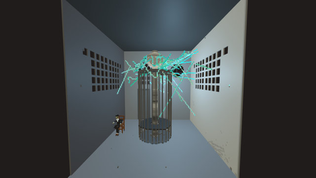 Tesla coil  #mad-science-2016 3D Model