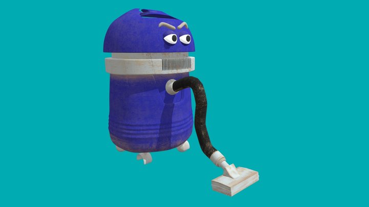 Personagem Ben - Projeto Curta Aspirações 3D Model