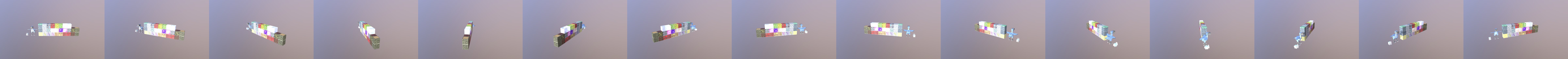 Minecraft Mods Rig 3D Model