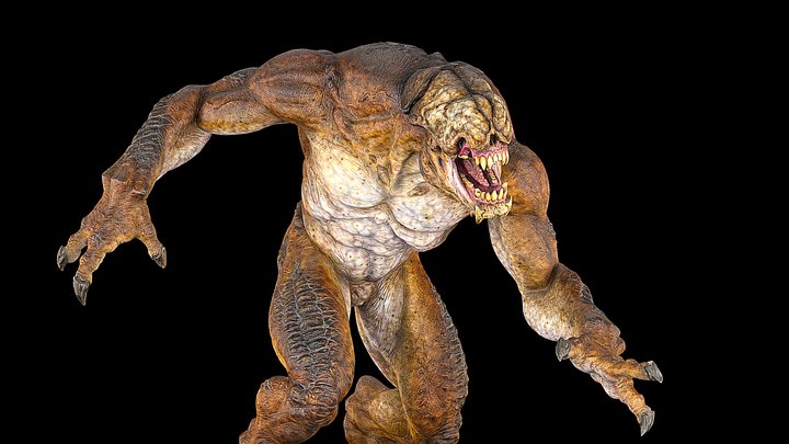 Doom Imp 3D Model