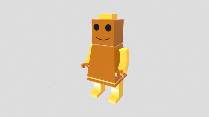LEGO-inspired 3D 3D Model