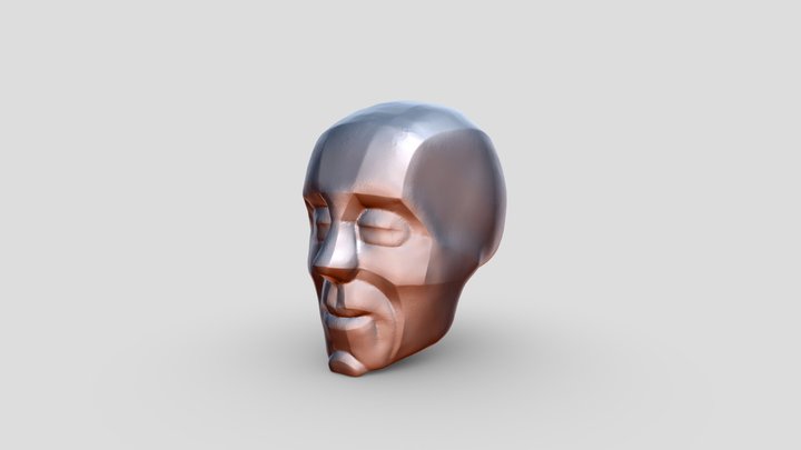Face Abstract Practice 3D Model