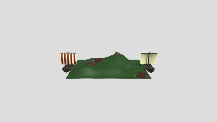 Viking Multiplayer Map 3D Model