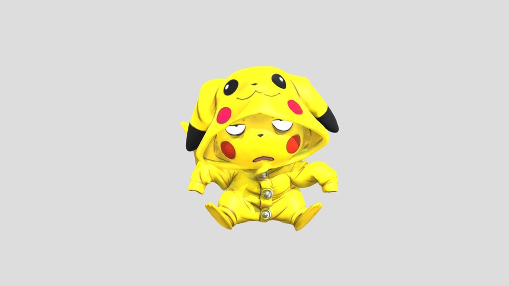 Sleepy Pikachu Onesie