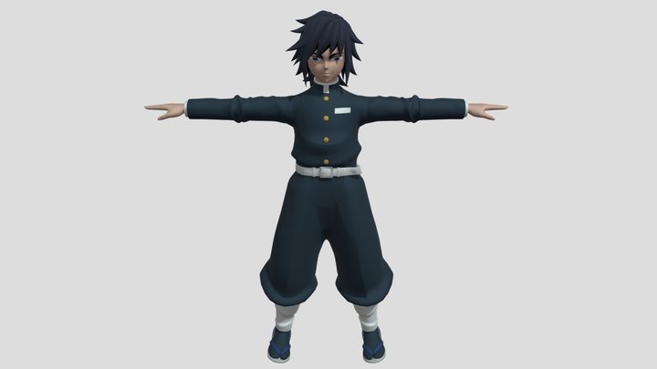 Giyu - Textured and Rigged