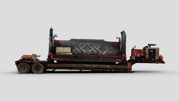 Car Crusher (Free Raw Scan) – Gratis 3D-model STL