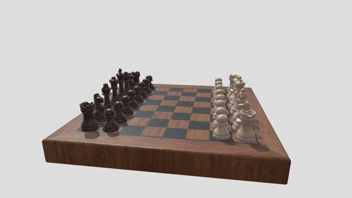 IL GIOCO DEGLI SCACCHI 3D Model