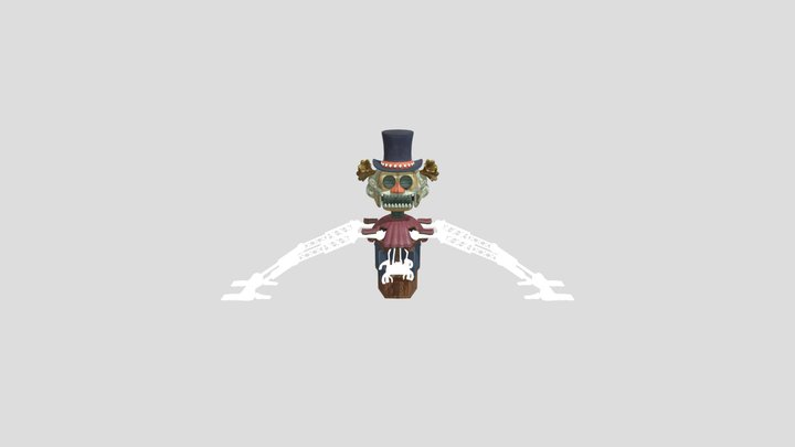 Circus Ticket Robot Animated – Free 3D Model STL