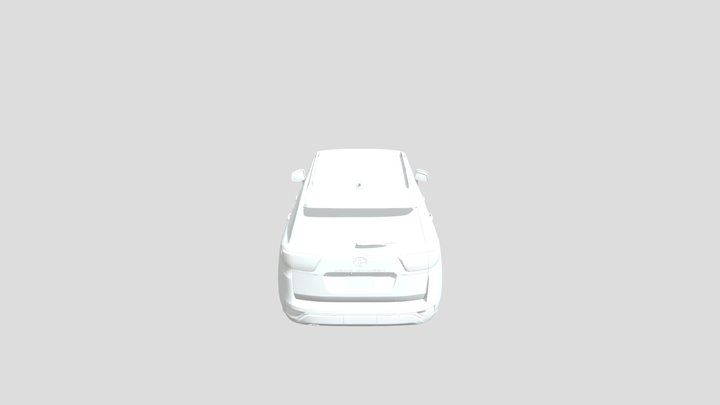 Toyota Land Cruiser Prado 2022 3D Model