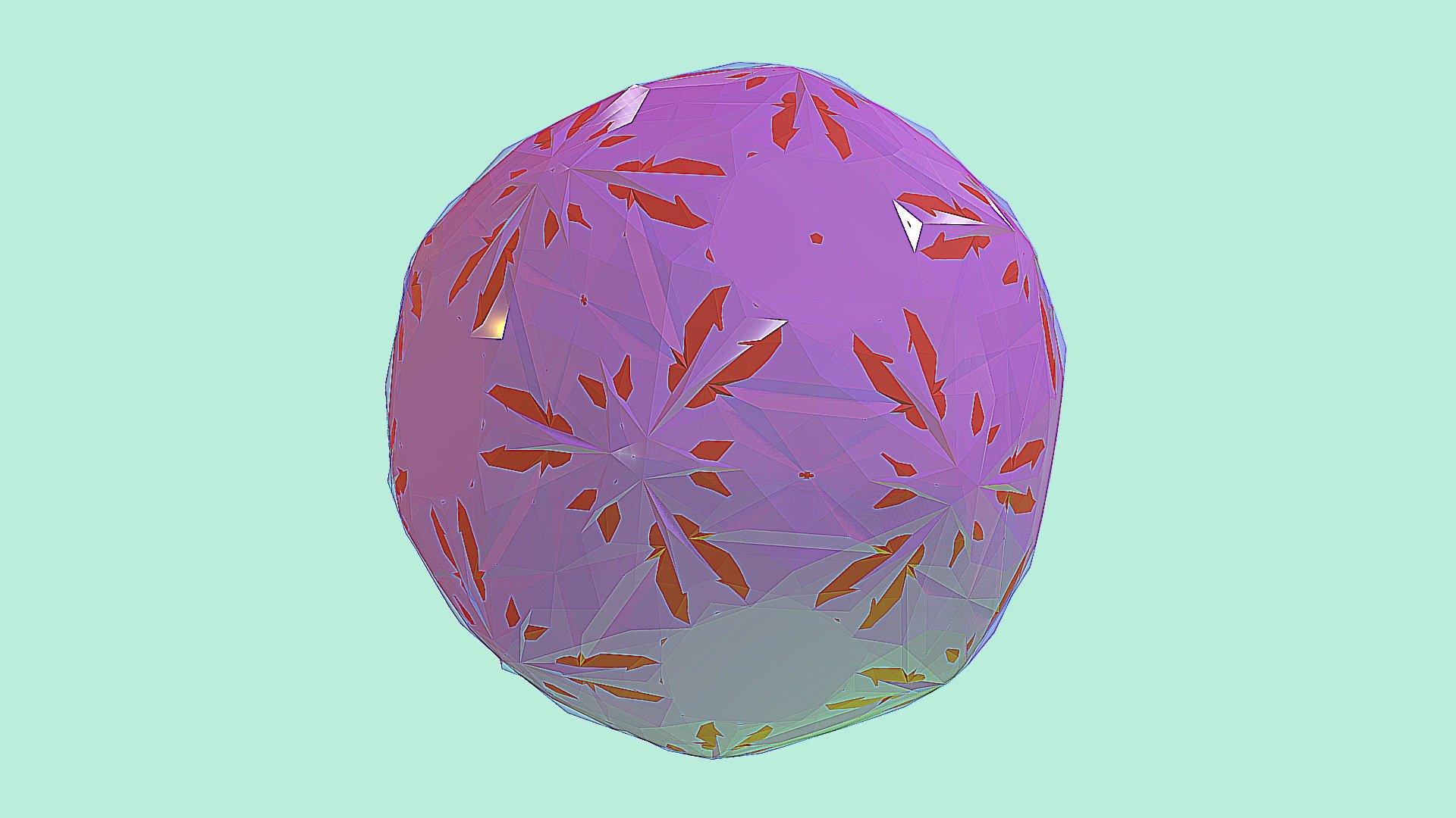 Corrination Cymatic Crystal Reflection - Download Free 3D Model By ...