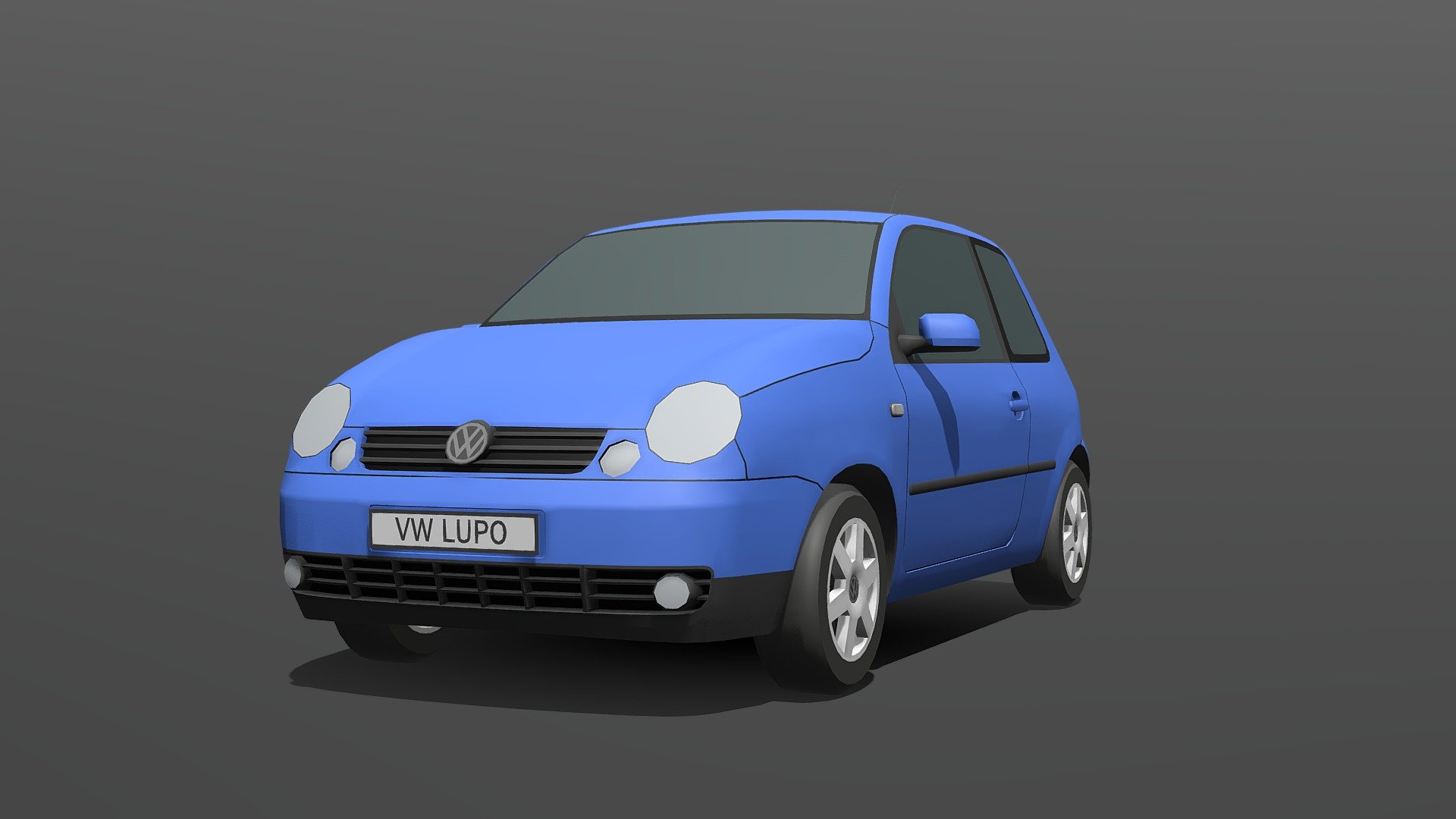 Volkswagen Lupo (low poly) - Download Free 3D model by BadKarma™  (@890244234) [0790e01]