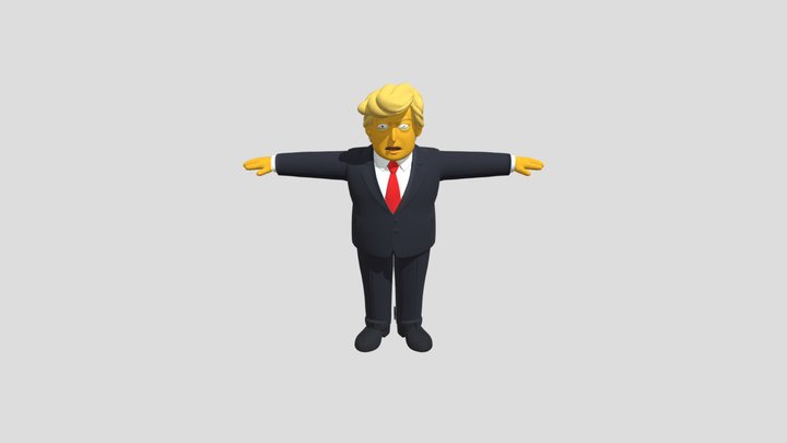 Politician+character+3d+model