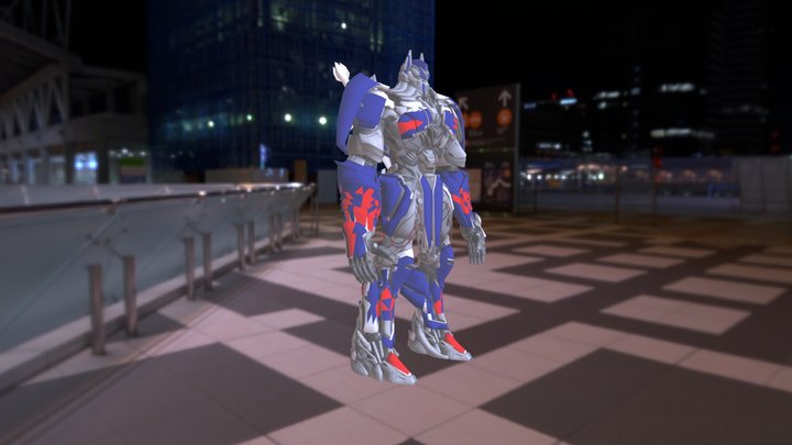 Optimus Prime TLK 2017 3D Model