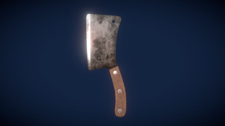 Butchers Knife 3D Model