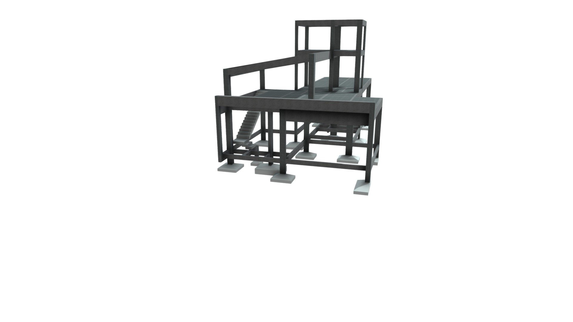 Projeto estrutural 3D - DAMHA H29