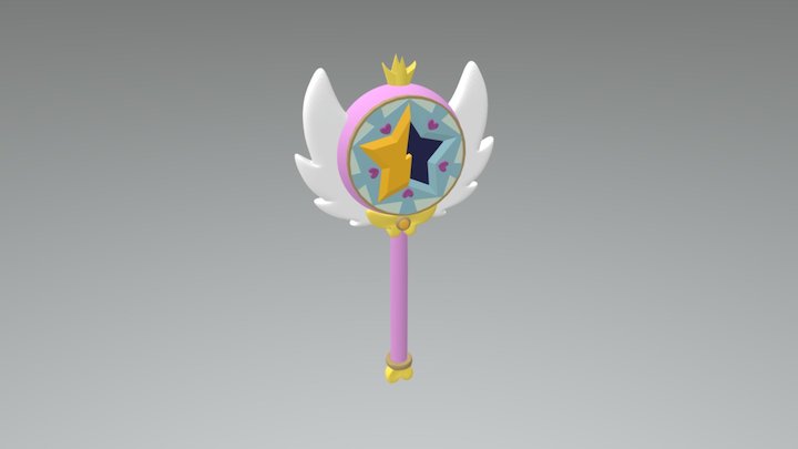Wand Star VTFOE s2 3D Model
